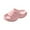 Pink, variant on Anuirheih Slip on Sandals Women,Women Men Home Couple Antiskid Thick Sole Shoes Indoor Outside Soft Soled Slippers(White)