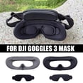 thumbnail image 2 of Lttoisl Comfortable VR Goggles Foam Pad, Soft Skin-Friendly Sponge Eye Mask & Lens Protector for DJI Avata 2 Goggles 3 Accessories, 2 of 8