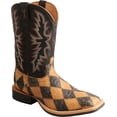 thumbnail image 2 of Twisted X Men's Ruff Stock Boot - Casual Western Boots for Men, Ostrich & Black, 7 EE, 2 of 4