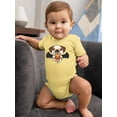 thumbnail image 2 of Cute Vampire Pug Bodysuit Infant -Image by Shutterstock,  18 Months, 2 of 4