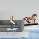 thumbnail image 2 of Organizador De Pared Plegable Con Gancho, Figura Decorativa, Perchero, Adorno De Arte Coleccionable, Estatua De Caballo Para Baño, Armario, Estantería, Sala De Estar, Decoración Del Hogar, 2 of 8