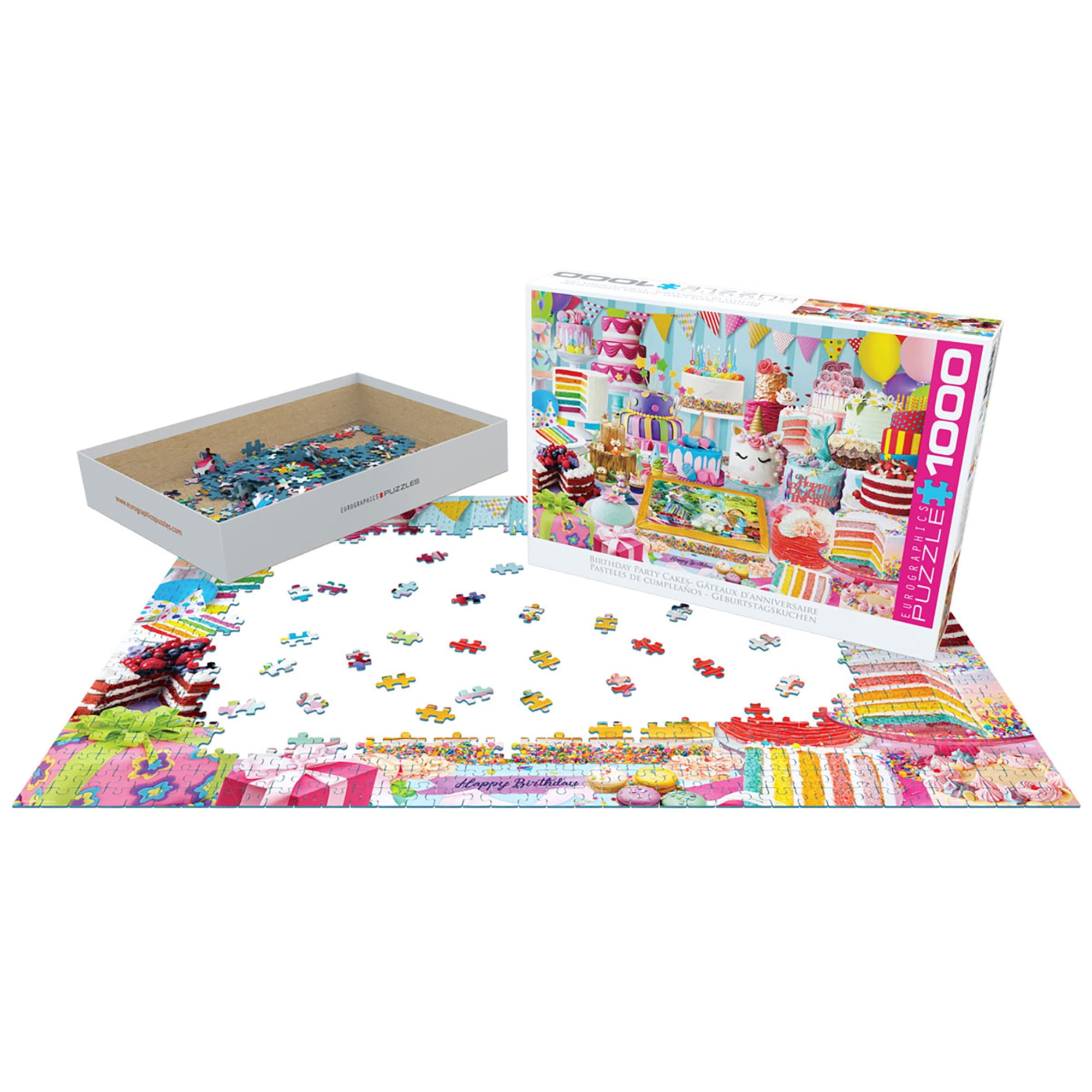 Eurographics Cookie Party 1000-Piece Jigsaw Puzzle In Tin - For Adults, Family Game Night, Made In USA