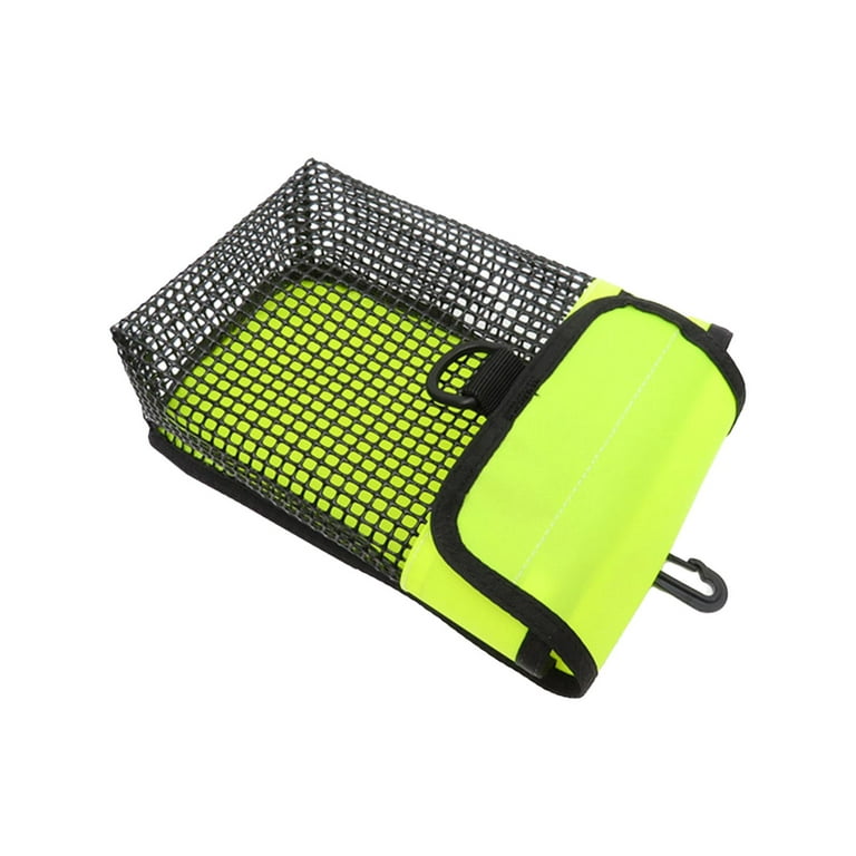 Scuba Diving Gear Storage Bag Dive Bag Portable Utility Bag Snorkeling  Equipment Holder Mesh Pocket with Swivel Clip for Swimming Surfing  Underwater