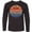AB-Black, variant on Inktastic Lake Powell Distressed Retro Sunset Long Sleeve Youth T-Shirt