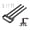 Black, variant on WINDLAND Space Aluminum Rotating Towel Rack Pot Shovel Paper Tissue Holder