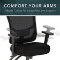 thumbnail image 2 of Series C High Back Multifunction Executive Office Chair in Black Fabric, 2 of 6