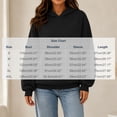 thumbnail image 4 of XRoczxe Women's Pullover Hoodie, Long Sleeve Fleece Sweatshirt with Kangaroo Pocket, Soft Casual Loose Fit Hooded Top for Fall Winter Lounge & Daily Wear, 4 of 9