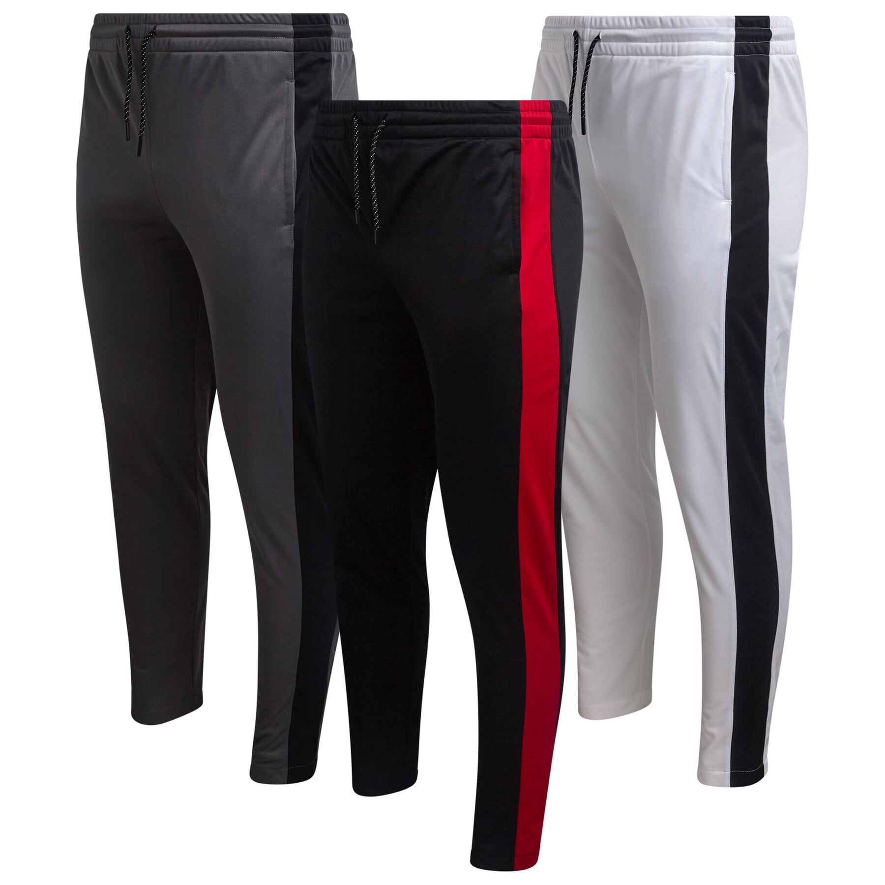 Adidas LEGEND INK/WHITE Men's Tricot Jogger Pants, US Large