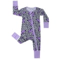 thumbnail image 4 of ATAIKU 3-24M Newborn Baby Zipper Footless Pajamas Bamboo Long Sleeve Footed Sleepers Sleep 'N Play for Infant Toddler Girls - Butterfly, 4 of 11