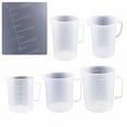 thumbnail image 2 of Measuring Jug Plastic Beaker Transparent Measuring Cup Chemical Resistant, 2 of 5