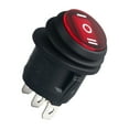 thumbnail image 3 of Oil & Water Resistant Round Rocker Switches 3 Pin 3 Position Switches No Light for Easy Installation In Wet environment, 3 of 7