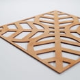 thumbnail image 5 of Ekena Millwork 23 3/8"W x 23 3/8"H x 1/4"T Large Garland Decorative Fretwork Wood Wall Panels, Alder, 5 of 18