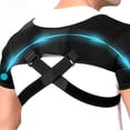 thumbnail image 5 of Adjustable Sports Shoulder Pads, Shoulder Brace Women Men, Dislocated Ac Joint, Labrum Tear, Tendonitis Fracture, Injury Prevention, 5 of 7
