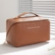 thumbnail image 1 of Bolsa de almohada cuadrada, bolsa de cosméticos para mujer, gran capacidad, portátil, bolsa de almacenamiento para cosméticos de viaje cibernética, 1 of 6