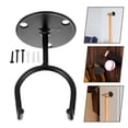 thumbnail image 1 of UPOUART Iron Baseball Stand Wall Mount Black 1Pack Simple Design, 1 of 7