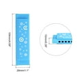 thumbnail image 2 of Uxcell Translucent Harmonica Assorted Colors 10 Hole Blue ABS Harp Mouth 2 Pack, 2 of 6