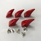 thumbnail image 5 of 5 remaches punk con forma de cuerno para manualidades de cuero, bolsos, sombreros y ropa. rojo, 5 of 6