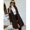 Brown, variant on Womens Brown Double Breasted Lapel Collar Overcoat Fall Winter Long Coat