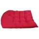 thumbnail image 2 of Cesta colgante para silla columpio, cojín grueso para asientos, para el hogar y el jardín, 80x120cm, color rojo vino, 2 of 14