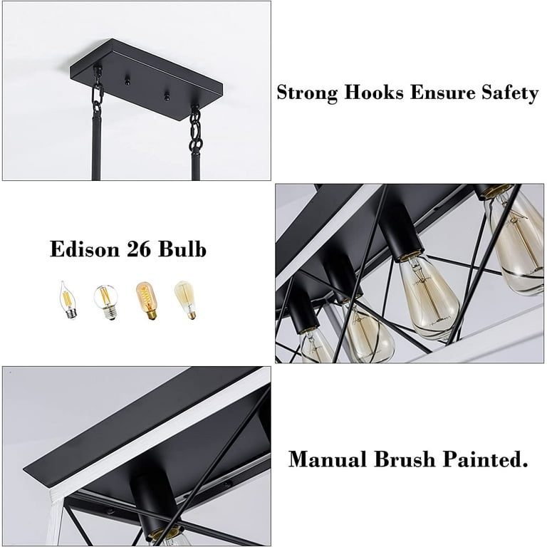 Xipuda kitchen island pendant 5 2024 light fixture farmhouse chandeliers lighting