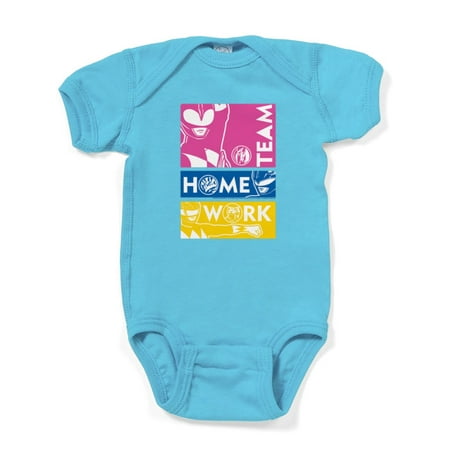 

CafePress - Power Rangers Team Home Work - Cute Infant Bodysuit Baby Romper