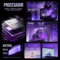 thumbnail image 2 of Laptop Gamer Libero Nvidia GeForce RTX 3050 4GB Core i5 12450H 16GB 512GB SSD Pantalla 15.6" IPS FHD 144Hz Teclado Español W11H, 2 of 6