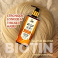 thumbnail image 3 of The Indie Earth Biotin Hair Shampoo for Stronger, Thicker & Longer Hairs with Rosemary, Mint, Vitamin E and B5 | Hair Growth Shampoo for Healthy Hairs, Contains NO SLS, NO SLES, NO PARABENS 300 mL, 3 of 4