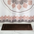 thumbnail image 3 of mDesign Microfiber Bath Mats - 3 Piece Bathroom Rugs - Set of 3 - Dark Brown, 3 of 9