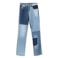 thumbnail image 1 of Atelier Notify Women's Patchwork New Aloha Denim Jean - 2, 1 of 2