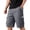 Gray, variant on Men's Flex Ripstop Tactical Shorts, Water Resistant Stretch Cargo Shorts, Lightweight EDC Hiking Work Shorts Gray 2XL