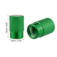 thumbnail image 4 of Motoforti Universal Color Tire Valve Cap Car Accessories Aluminum Alloy Green 4 Pcs, 4 of 7