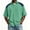 Green, variant on YLSDY Men's Color Block Short Sleeve Golf Shirt, Button-Down Collared Casual Top, Trendy Two-Tone Design for Men Dark Gray L