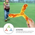 thumbnail image 4 of 3pcs 3 hojas boomerang juguete maniobra al aire libre DART Kids Flying Toy (color aleatorio), 4 of 6