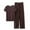 Coffee, variant on SwiftWear Pajamas Women's Cotton Short Sleeve Sleepwear Pullover Pj Sets Soft Loungewear Casual Pajama Set for Women 2025