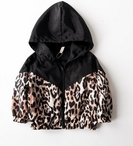 leopard print coat for baby girl