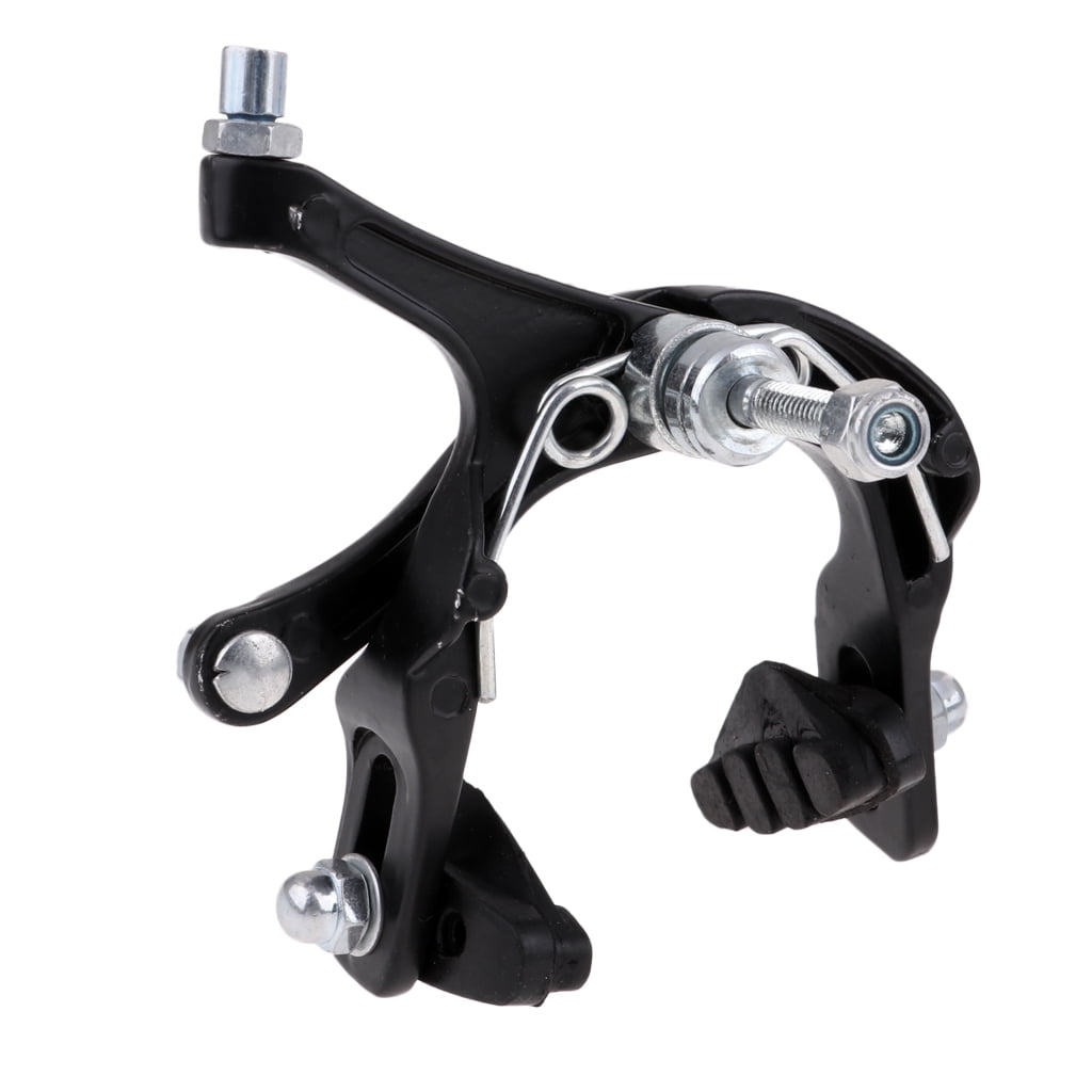 Bike Brake Caliper Rear Caliper Side Pull Brake Set 4757mm Reach Black