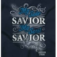 thumbnail image 2 of Soul Savior Jesus Christ Christian Women Plus Size Graphic Pullover Hoodie Brisco Brands 4X, 2 of 3