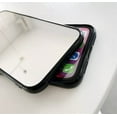 thumbnail image 5 of Sparkling Crystal Makeup Mirror Plating Soft Case for iPhone 14 Plus - Black Bumper Shockproof Protection Cover, 5 of 6