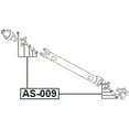 thumbnail image 2 of Febest CROSS SHAFT JOINT, DRIVE SHAFT 27X80 # AS-009 OEM SB000056, 2 of 2