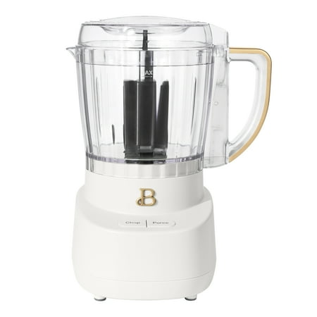 Beautiful 3-Cup Food Chopper, White Icing by Drew Barrymore