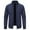 Navy, variant on ZQUUVOU Men Casual Turndown Collar Zipper with Pocket Long Sleeve Knit Coat (Beige,2XL)