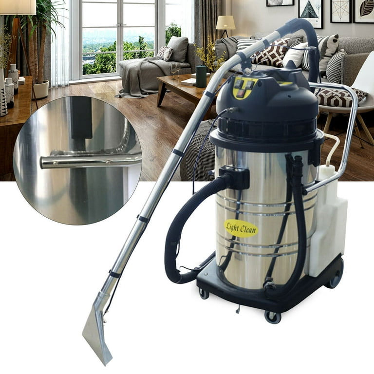 Cleaning Machine,Carpet Cleaning Machine, Portable Multifunction Vacuum  Cleaner Extractor Dust Collector,Stainless Steel Neat Cleaner Powerful