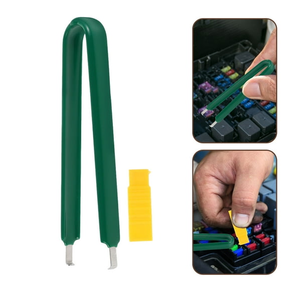 IFANLANDOR 2Pcs Auto Fuse Puller Tools with Assorted Color Convenient for Relay and Fuse Removal