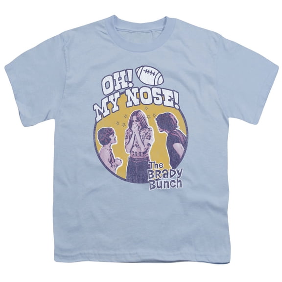 Brady Bunch My Nose Youth 18/1 T-Shirt Light Blue