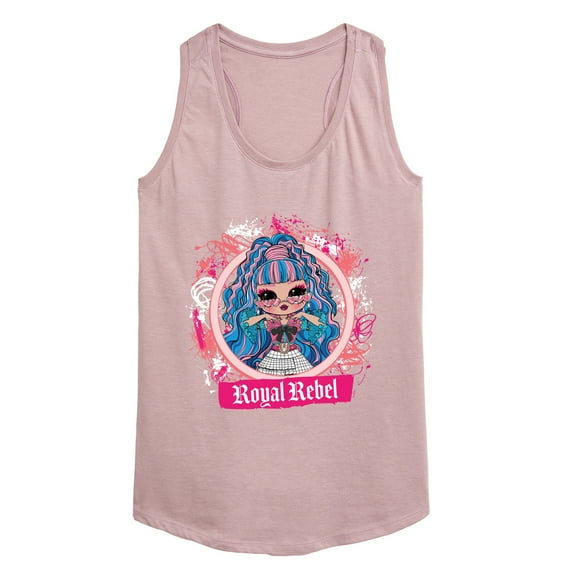 LOL OMG! Fashion Dolls - Royal Rebel - Women's Racerback Tank Top