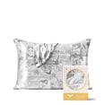 thumbnail image 1 of Funda de almohada Kitsch Wonder Woman de satén tamaño queen o estándar, 1 of 4
