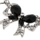 thumbnail image 4 of Elegante broche para suéter con diamantes de imitación, estilo vintage, para mujer y niña. Negro, 4 of 8