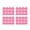 Pink, variant on Jkung 4Pcs Scalloped Border Wall Decals, Peel and Stick Half Arch Geometric Wall Stickers, Semi Circle Scallop Edge Decor for Kids Bedroom Nursery Home Classroom Decor