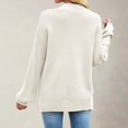 thumbnail image 4 of Women's Clothing Casual Pullover Knit Sweaters Cozy Winter Teacher Casual Outfit Women's Knit Pullover Sweater Casual Loose Fit Semi High Neck Solid Color Basic Top For Fall Winter Comfort Wear, 4 of 9