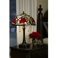 thumbnail image 3 of 2 Light Tiffany Table Lamp Tiffany Floral Table Lamp Bailey Street Home 71-Bel-973779, 3 of 6